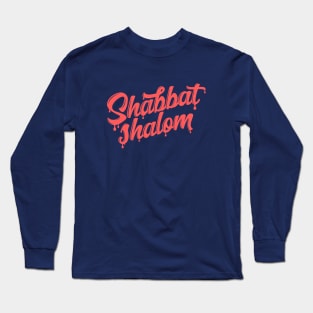 Shabbat Shalom Juicy Long Sleeve T-Shirt